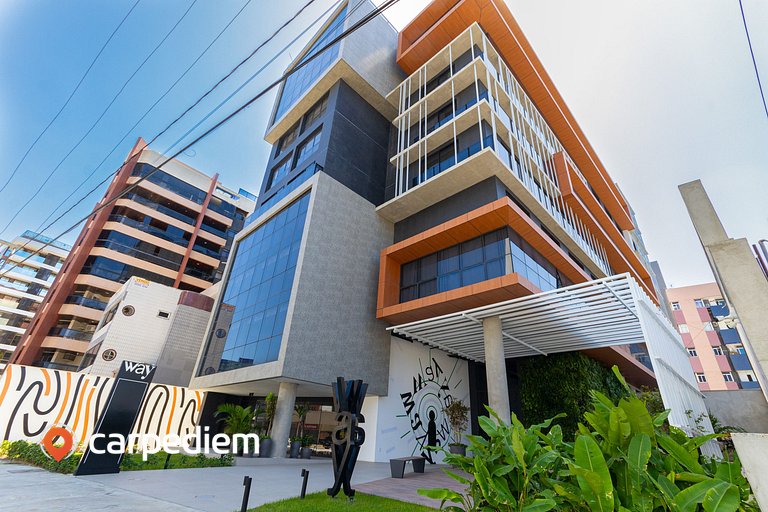 Way Tambaú #A6 - Prédio com Academia By Carpediem