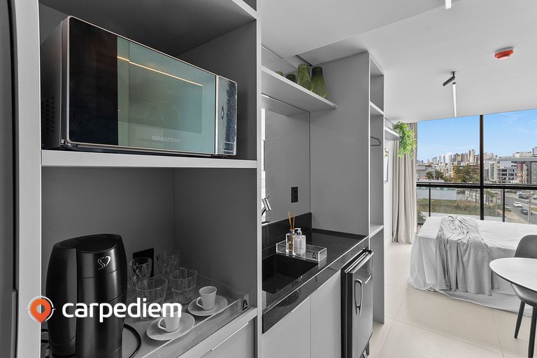 Alta Garden - Studio c/ Varanda Carpediem by Housi