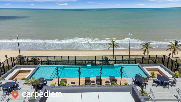 Beach Haus #425 Beira mar no Bessa By Carpediem