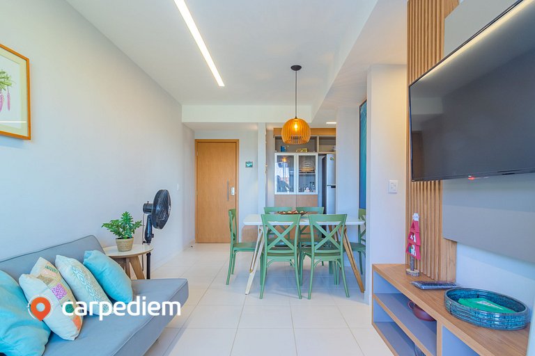 Mana Beach #C201 - Dois quartos por Carpediem