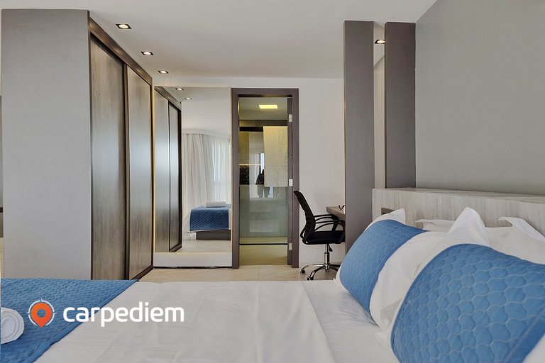 Iate Plaza #1404 - Studio beira mar por Carpediem