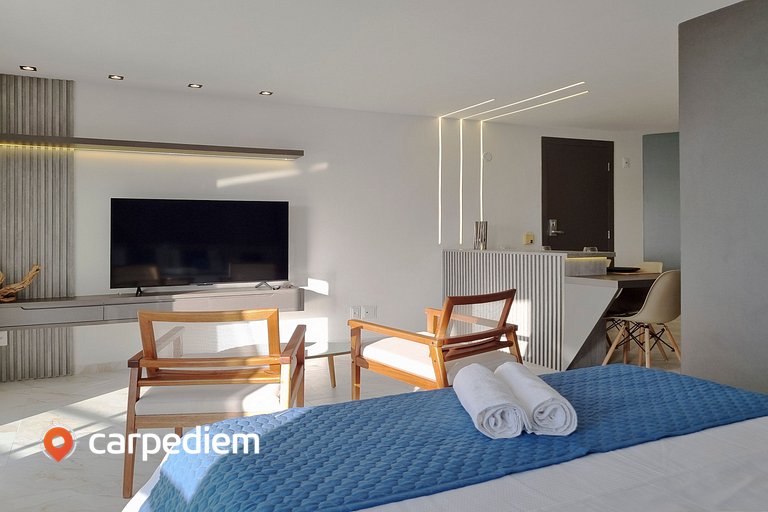 Iate Plaza #1404 - Studio beira mar por Carpediem