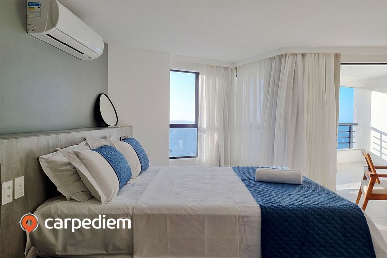 Iate Plaza #1404 - Studio beira mar por Carpediem
