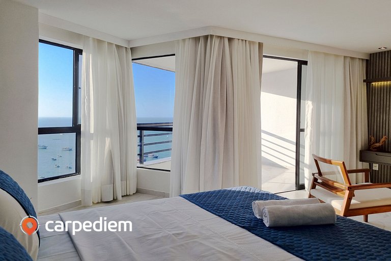Iate Plaza #1404 - Studio beira mar por Carpediem