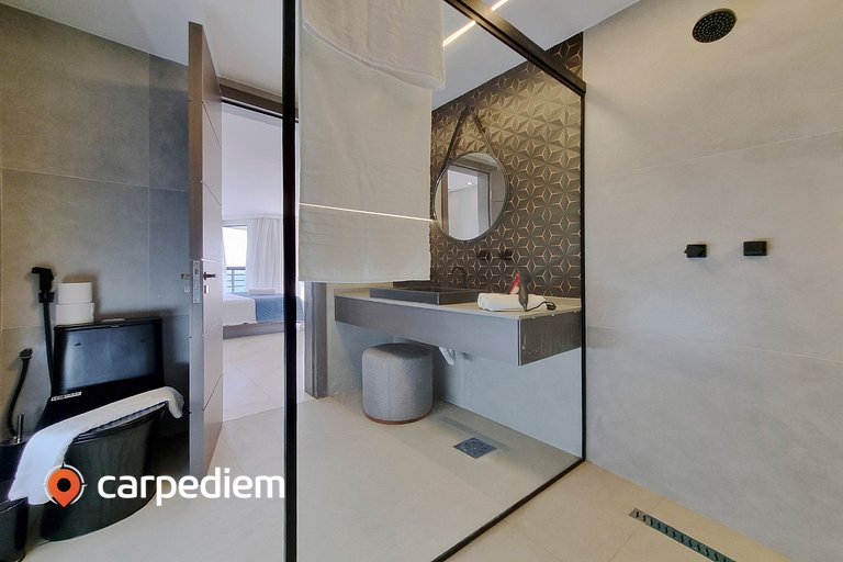 Iate Plaza #1404 - Studio beira mar por Carpediem