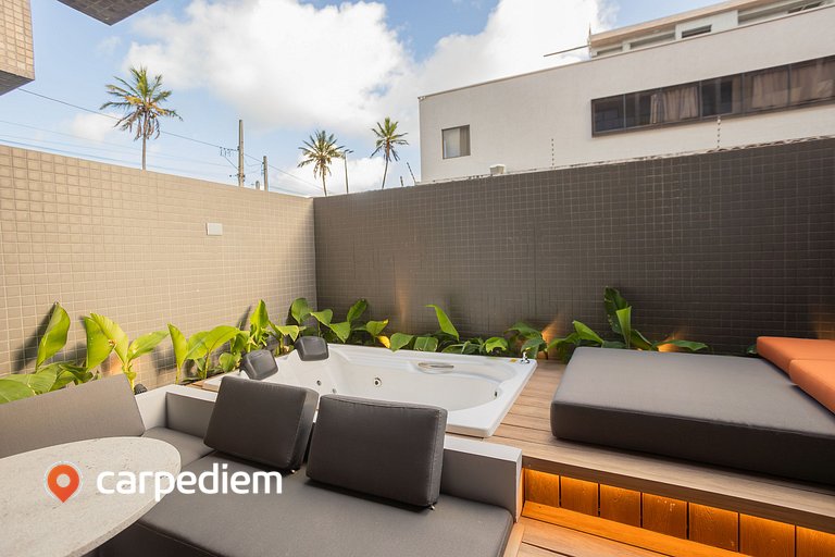 Beach Haus - Duplo com Jacuzzi por Carpediem