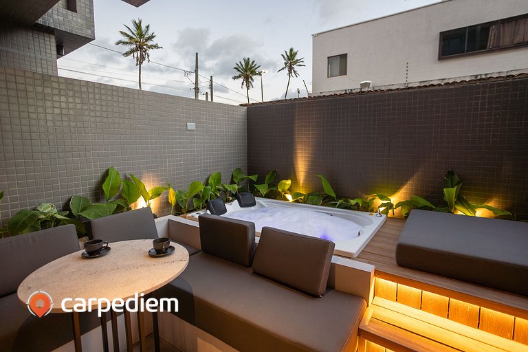 Beach Haus - Duplo com Jacuzzi por Carpediem