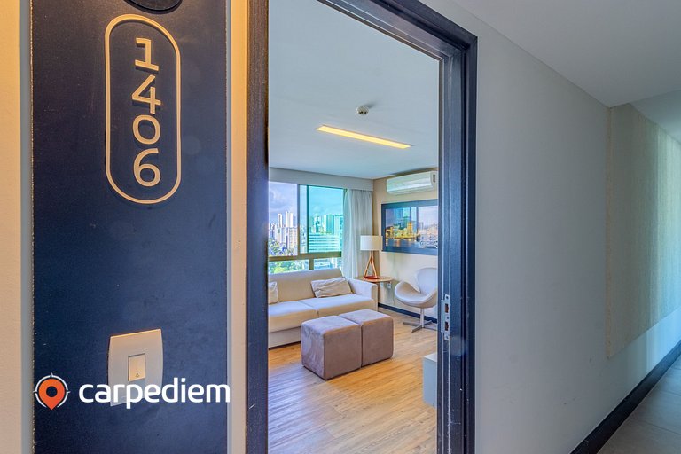 Homes Stay #1406 - Centro de Recife por Carpediem