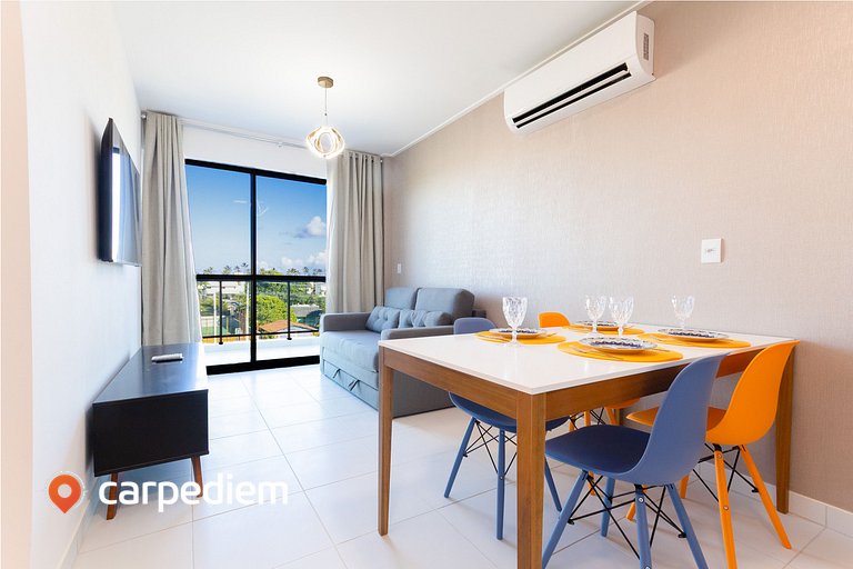 Malia Beach #A301 - Apê com Varanda por Carpediem