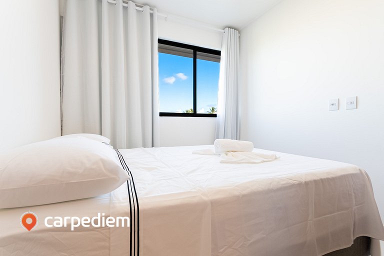 Malia Beach #A301 - Apê com Varanda por Carpediem
