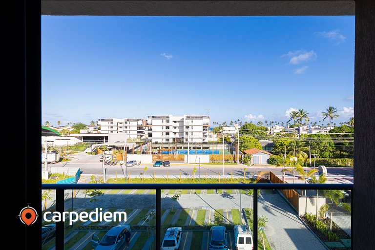 Malia Beach #A301 - Apê com Varanda por Carpediem