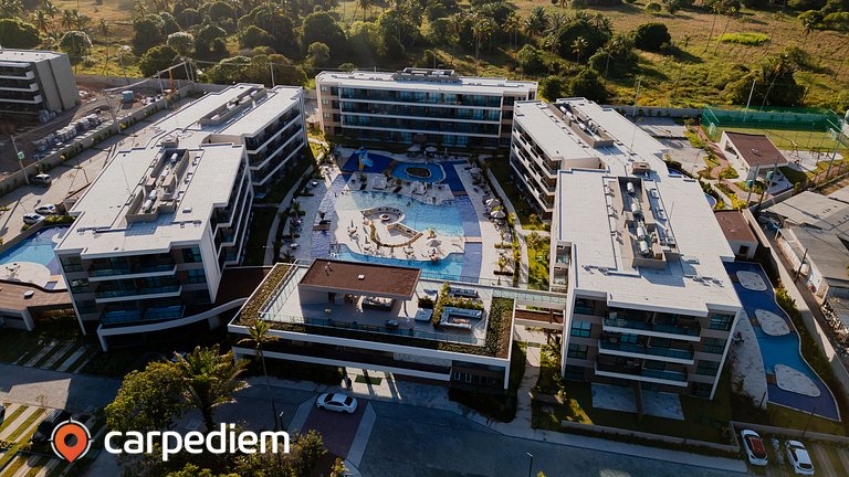 Malia Beach #A301 - Apê com Varanda por Carpediem