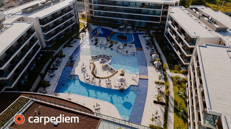 Malia Beach #A301 - Apê com Varanda por Carpediem