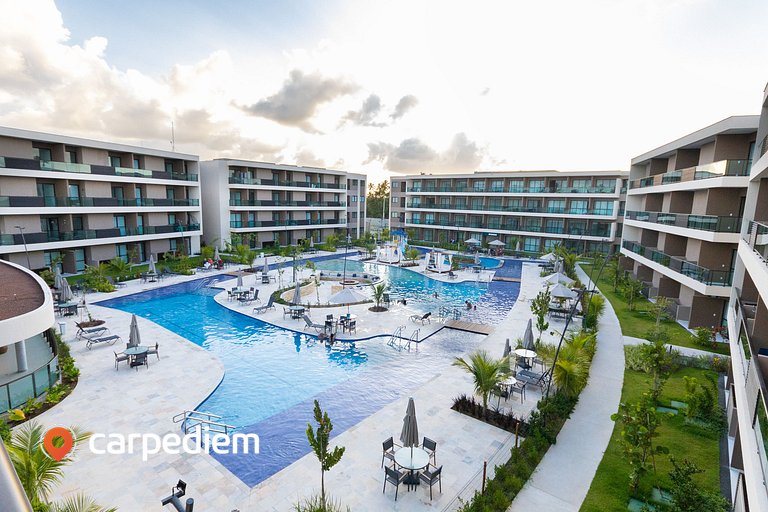 Malia Beach #A301 - Apê com Varanda por Carpediem