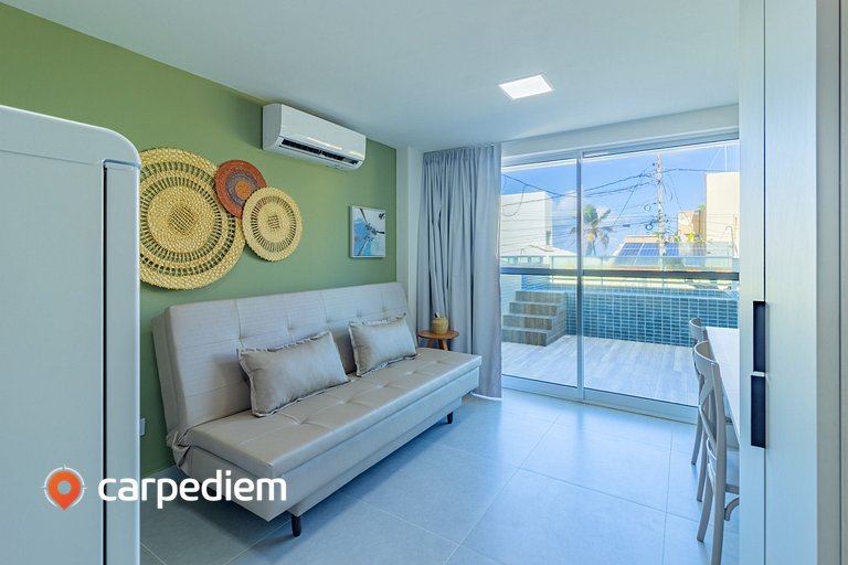 Ocean Blue #01 - Apê com piscina por Carpediem