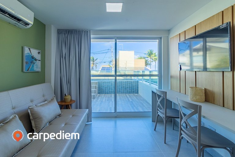Ocean Blue #01 - Apê com piscina por Carpediem