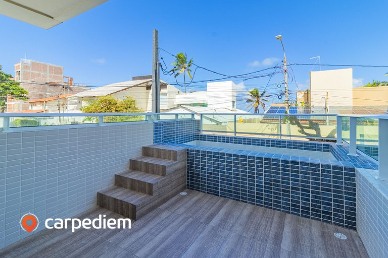 Ocean Blue #01 - Apê com piscina por Carpediem