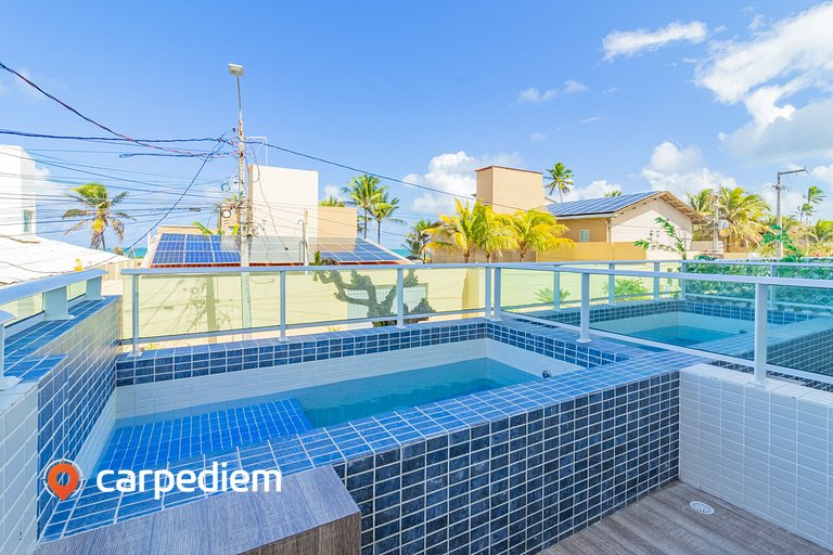 Ocean Blue #01 - Apê com piscina por Carpediem