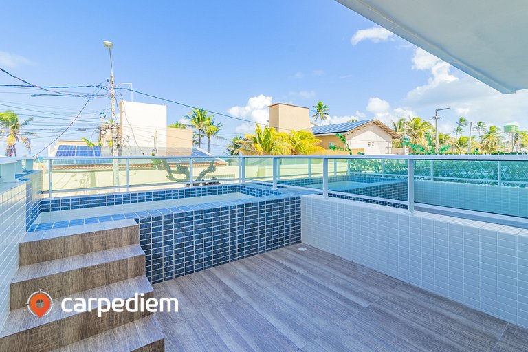 Ocean Blue #01 - Apê com piscina por Carpediem