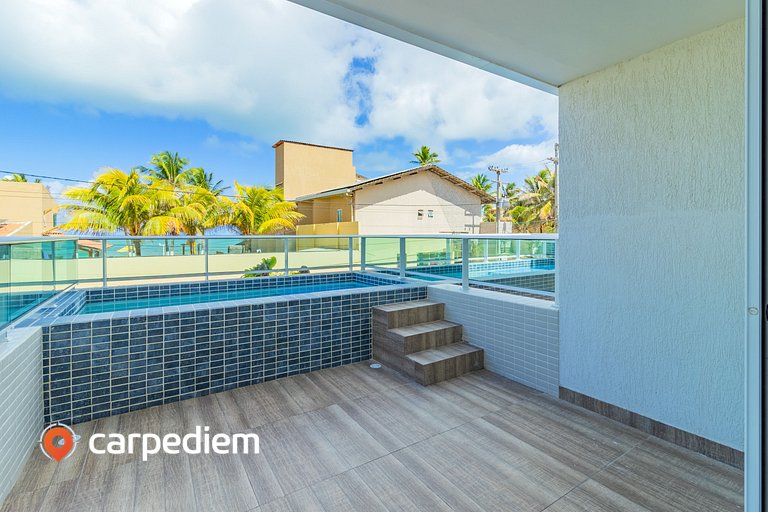 Ocean Blue #05 - Studio com piscina por Carpediem