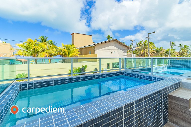 Ocean Blue #05 - Studio com piscina por Carpediem