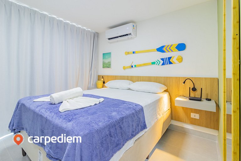 Ocean Blue #05 - Studio com piscina por Carpediem