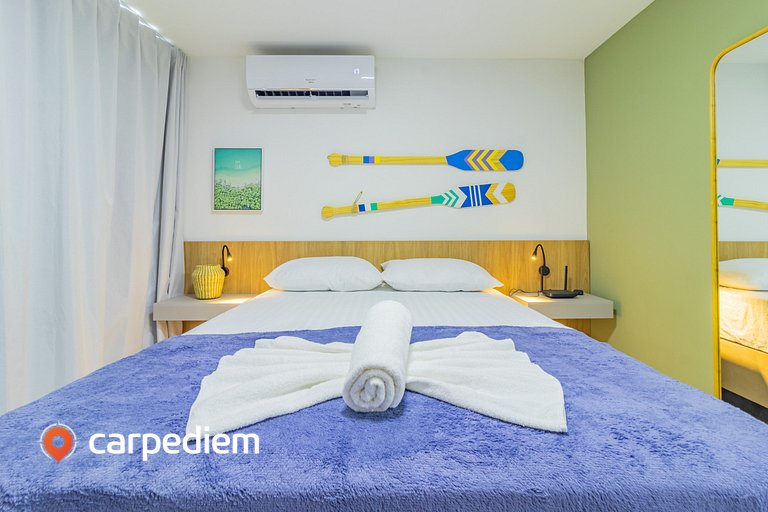 Ocean Blue #05 - Studio com piscina por Carpediem