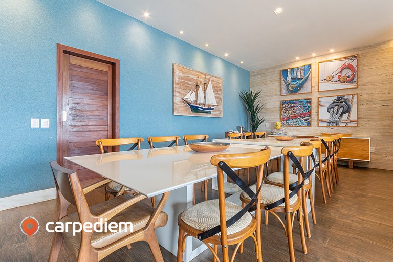 Casa luxuosa ao mar de Porto Mirim RN por Carpediem
