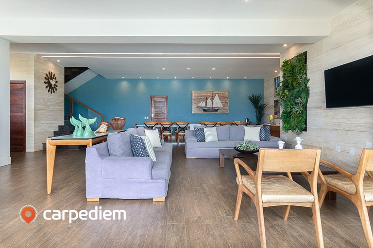 Casa luxuosa ao mar de Porto Mirim RN por Carpediem