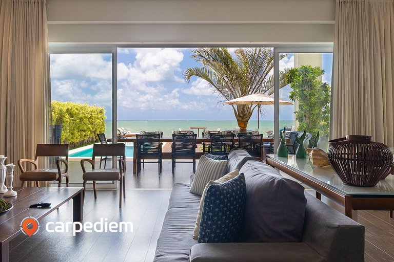 Casa luxuosa ao mar de Porto Mirim RN por Carpediem