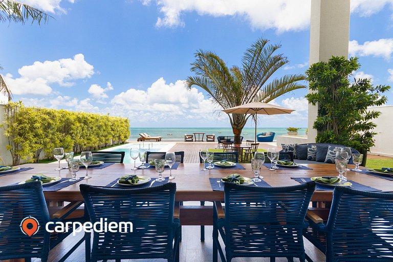 Casa luxuosa ao mar de Porto Mirim RN por Carpediem
