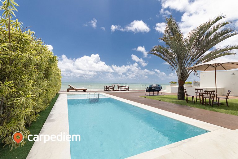 Casa luxuosa ao mar de Porto Mirim RN por Carpediem