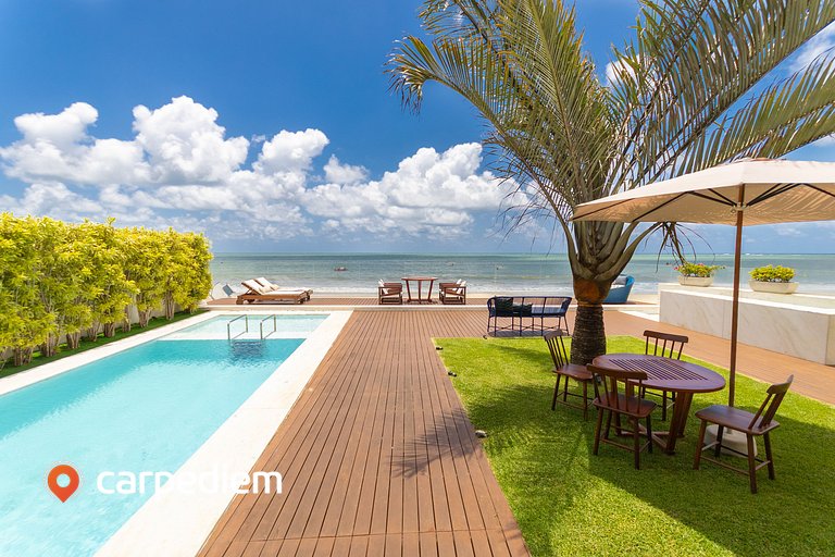Casa luxuosa ao mar de Porto Mirim RN por Carpediem