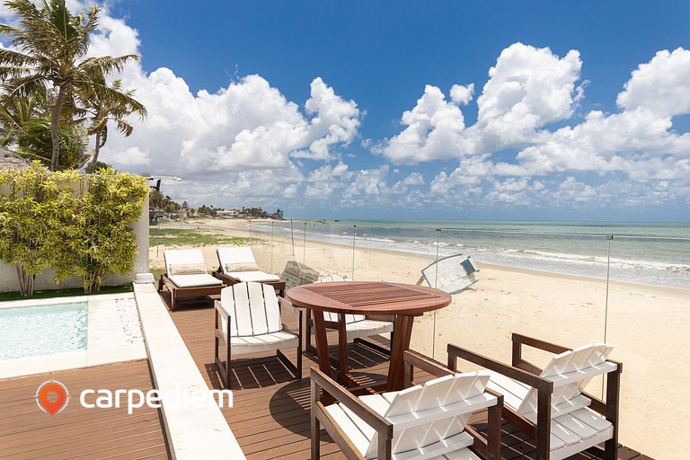 Casa luxuosa ao mar de Porto Mirim RN por Carpediem