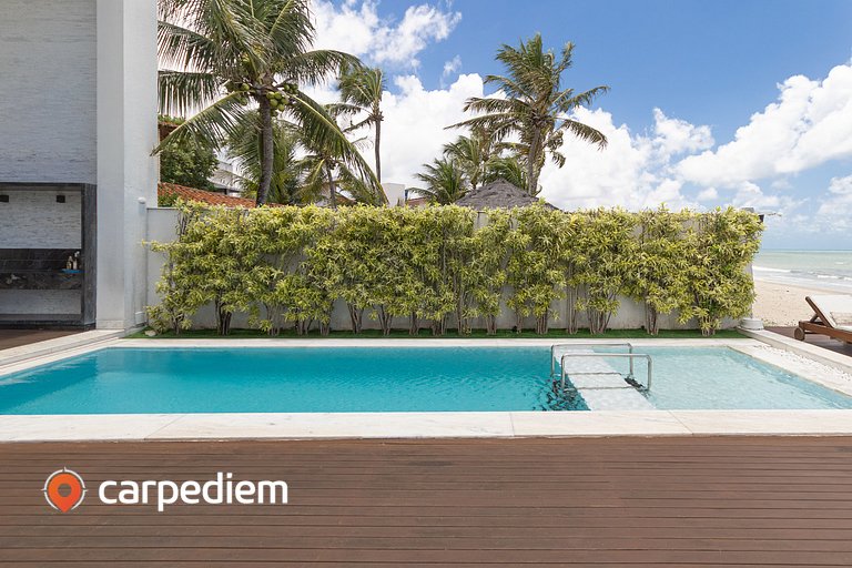 Casa luxuosa ao mar de Porto Mirim RN por Carpediem