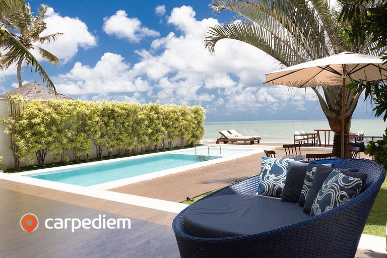 Casa luxuosa ao mar de Porto Mirim RN por Carpediem