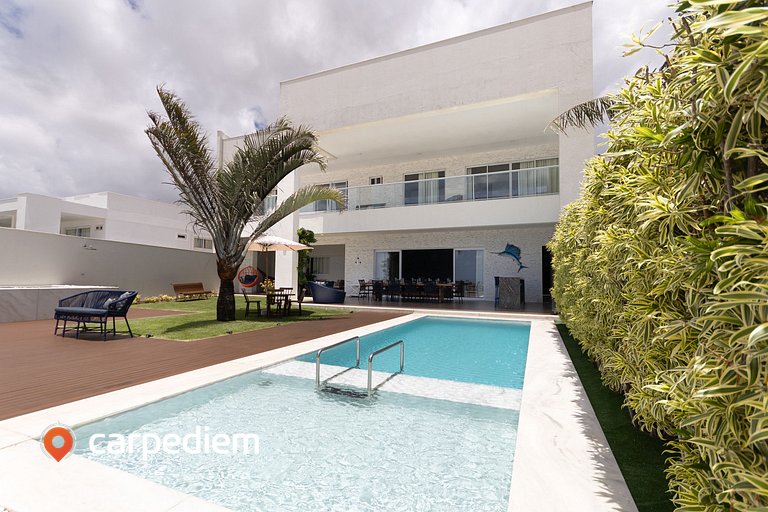 Casa luxuosa ao mar de Porto Mirim RN por Carpediem