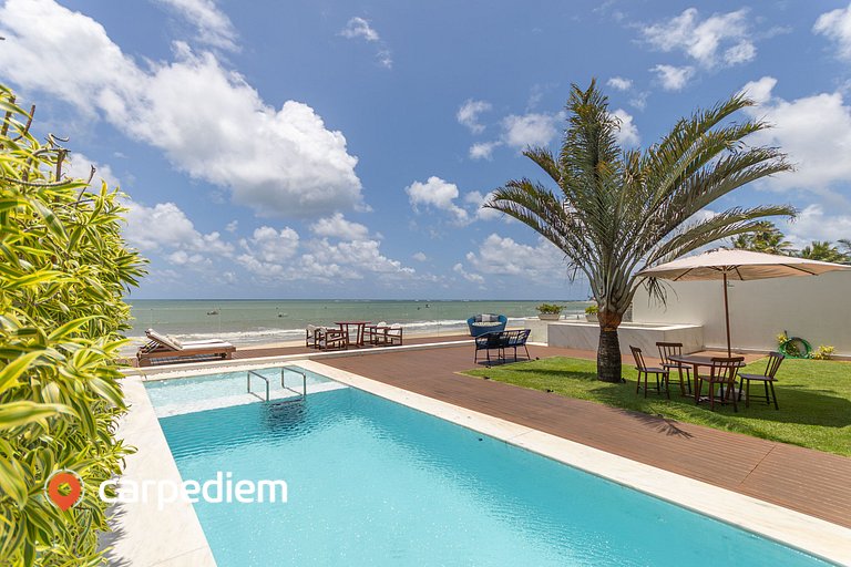 Casa luxuosa ao mar de Porto Mirim RN por Carpediem