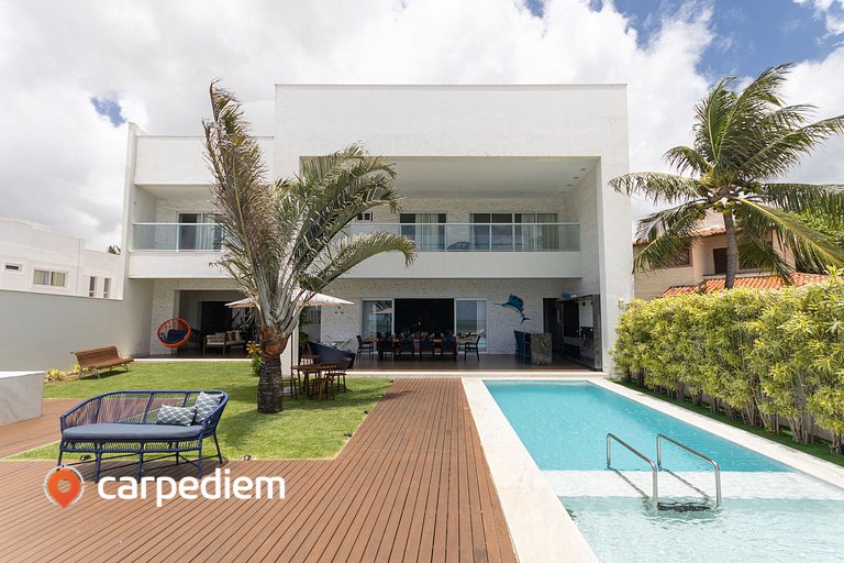 Casa luxuosa ao mar de Porto Mirim RN por Carpediem