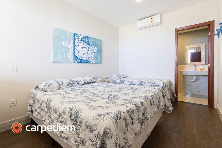 Casa luxuosa ao mar de Porto Mirim RN por Carpediem