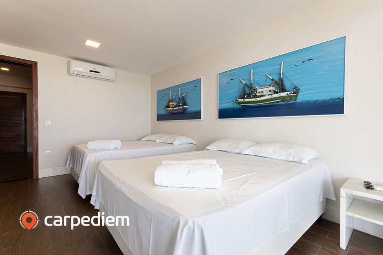 Casa luxuosa ao mar de Porto Mirim RN por Carpediem