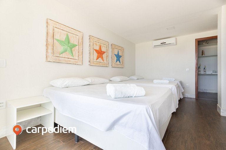 Casa luxuosa ao mar de Porto Mirim RN por Carpediem