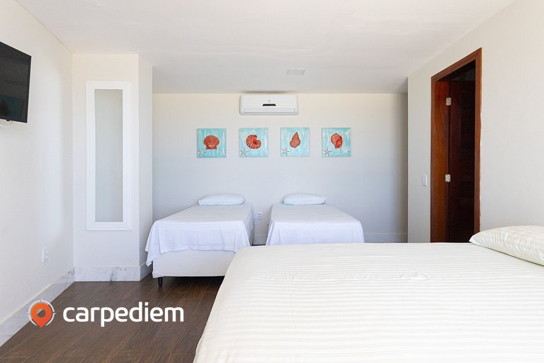 Casa luxuosa ao mar de Porto Mirim RN por Carpediem