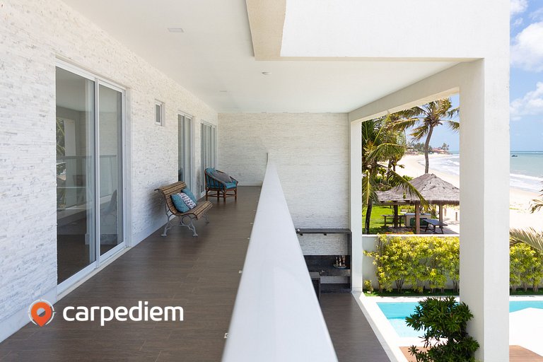 Casa luxuosa ao mar de Porto Mirim RN por Carpediem
