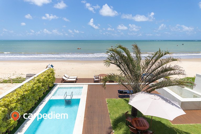 Casa luxuosa ao mar de Porto Mirim RN por Carpediem