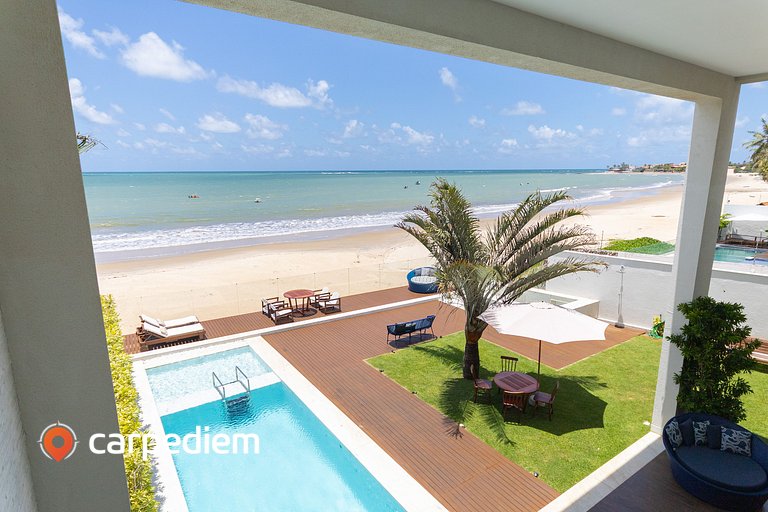 Casa luxuosa ao mar de Porto Mirim RN por Carpediem
