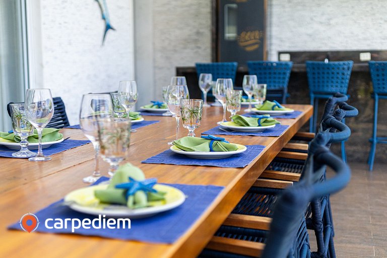 Casa luxuosa ao mar de Porto Mirim RN por Carpediem