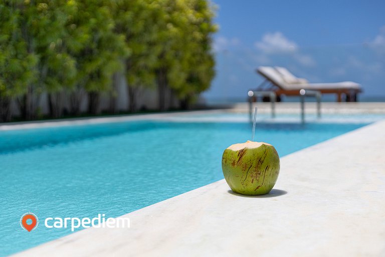 Casa luxuosa ao mar de Porto Mirim RN por Carpediem