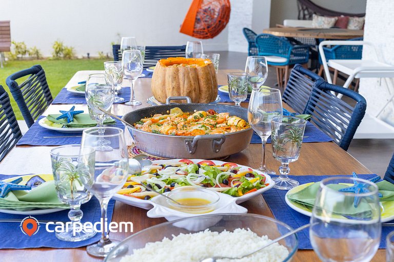 Casa luxuosa ao mar de Porto Mirim RN por Carpediem
