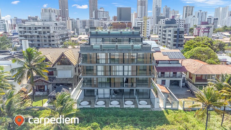 Alta Garden - Varanda e vista cidade por Carpediem